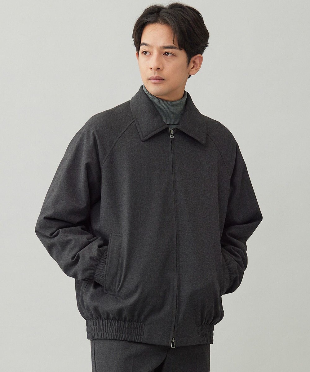UNFILO MENS FLANNEL TOUCH 中綿ブルゾン 
