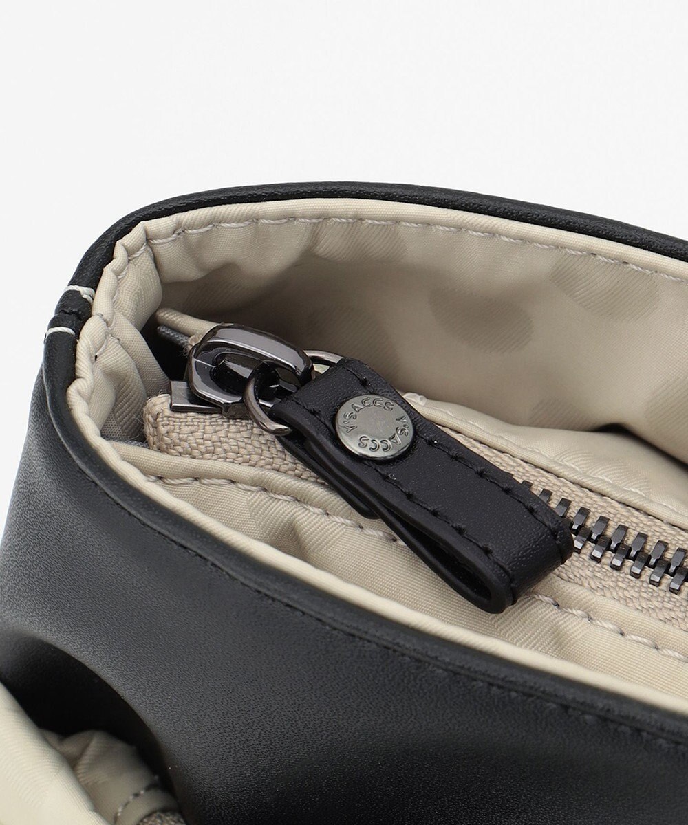 Y'SACCS Polka Dots　タックラウンド2WAYミドルトート 