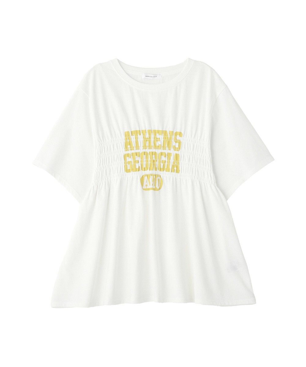 AMERICAN HOLIC シャーリングプリントTシャツ 