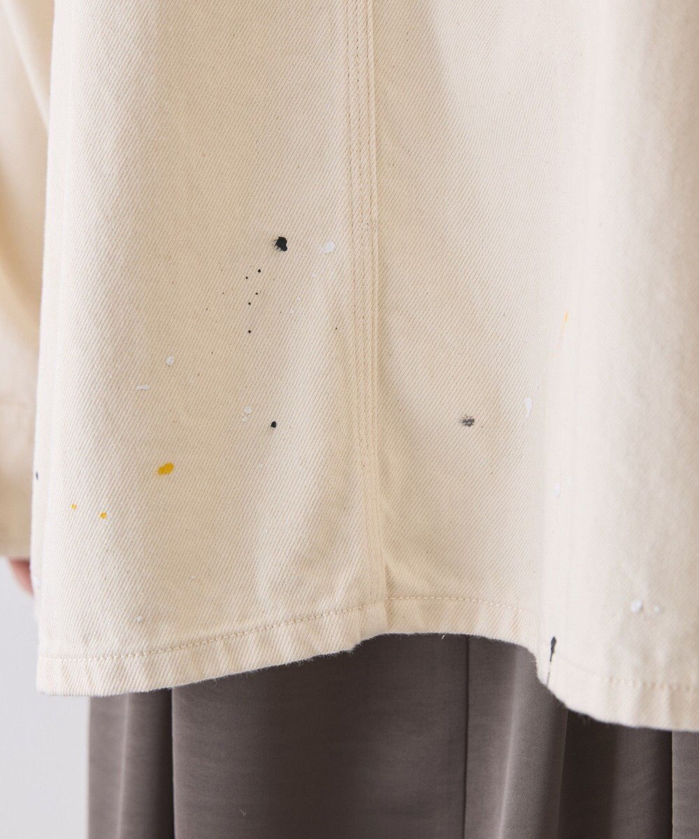 AMERICAN HOLIC ペイントデニムカバーオールジャケット 