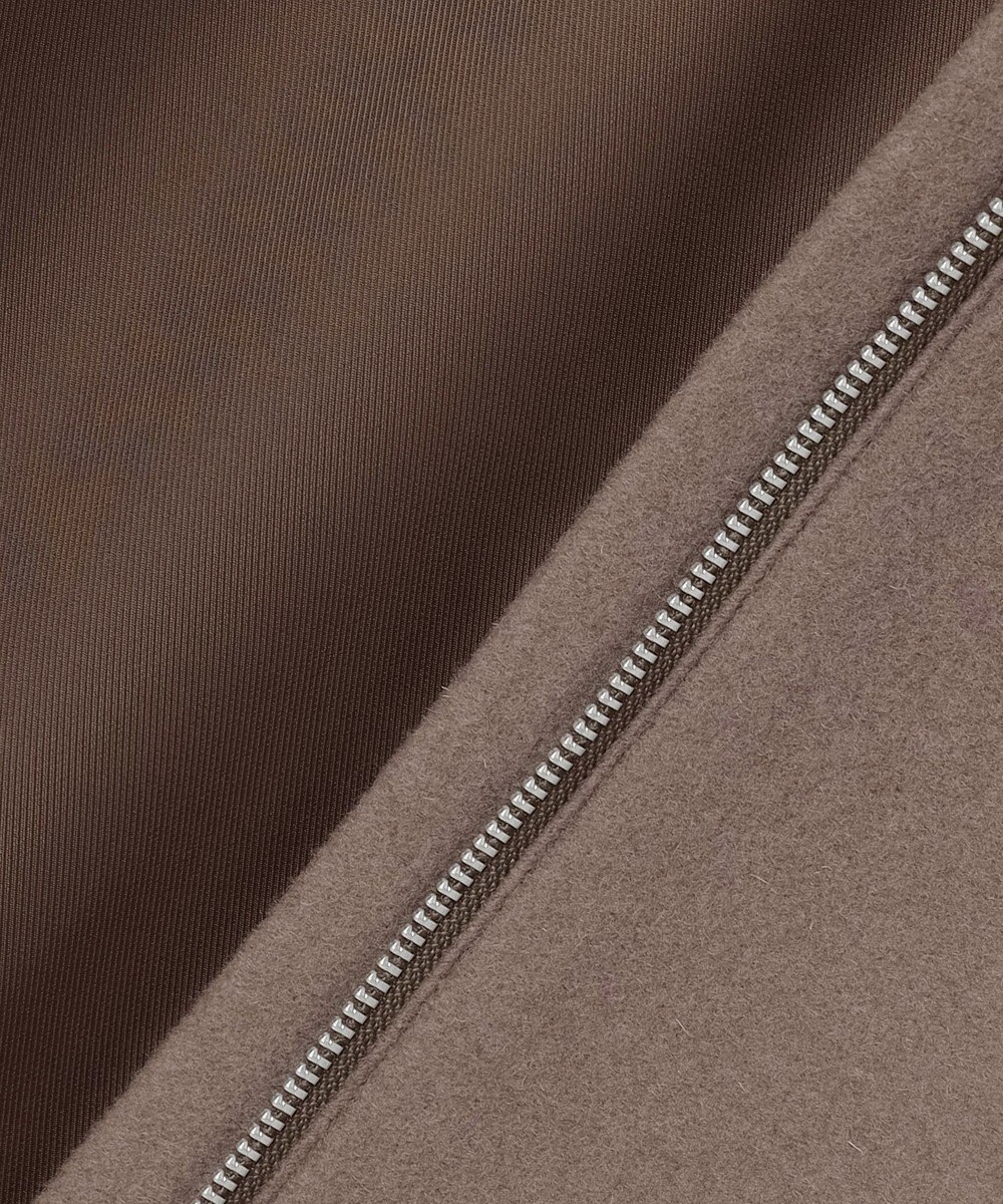 組曲 L ウールモッサ ショートコート 