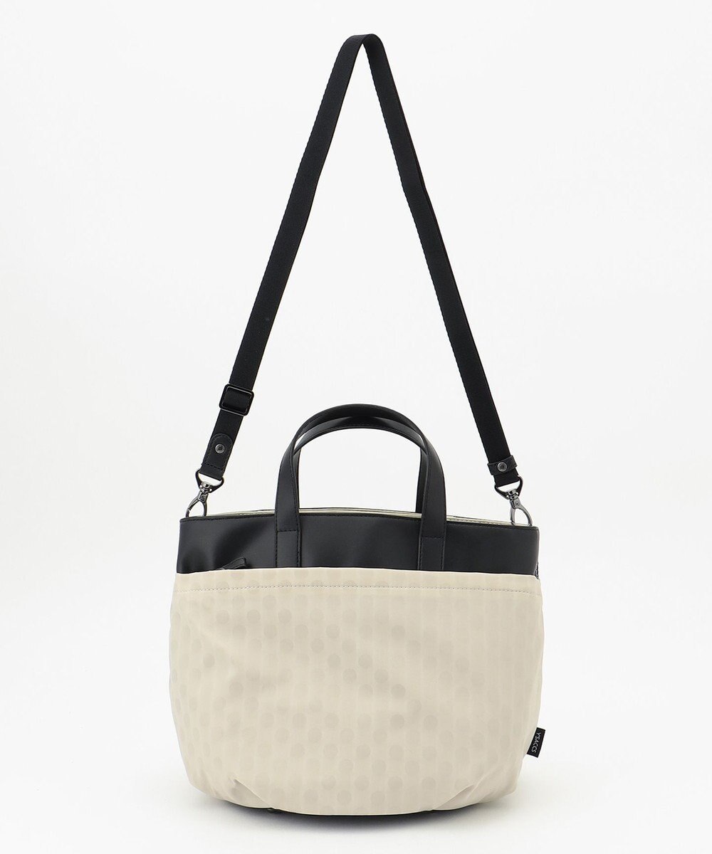 Y'SACCS Polka Dots　タックラウンド2WAYミドルトート 