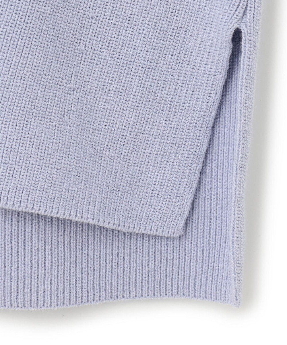 23区 L 【洗える】コンパクトコットンポリエステル Vネック ニット 