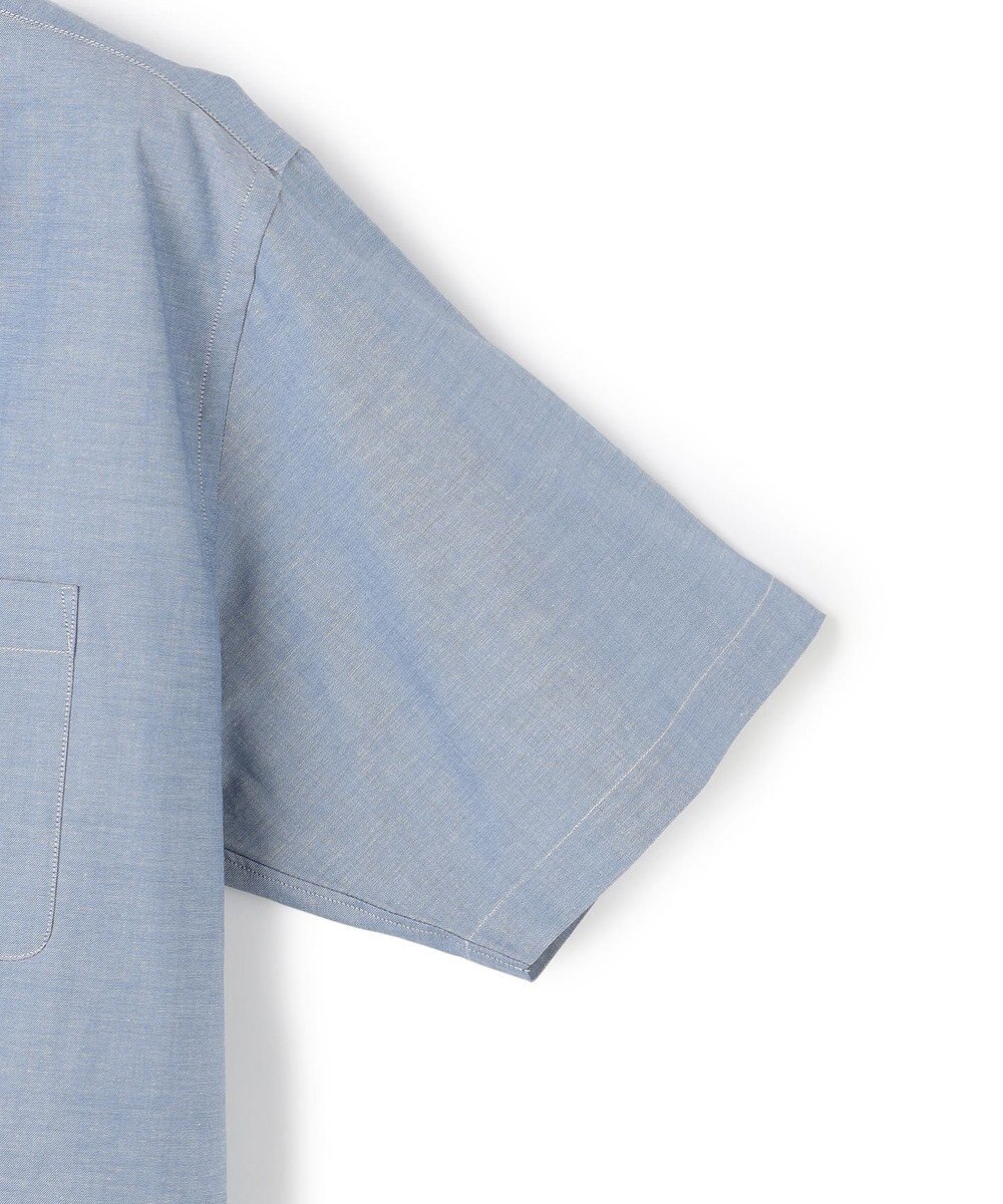 J.PRESS MEN 【AaronChang】【UNISEX】コットンダンガリー オープンカラーシャツ / Baggy-Fit 