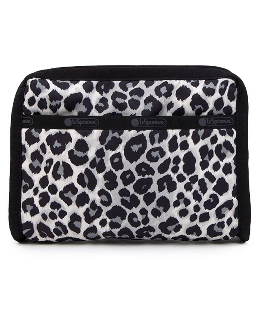 LeSportsac TECH ORGANIZER/ニュートラルレオパード 