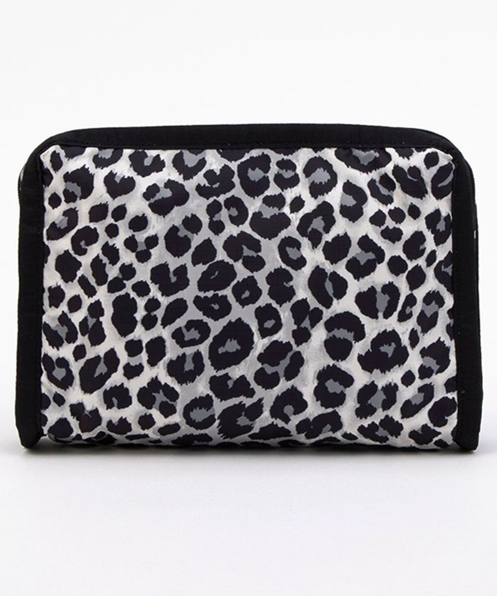 LeSportsac TECH ORGANIZER/ニュートラルレオパード 