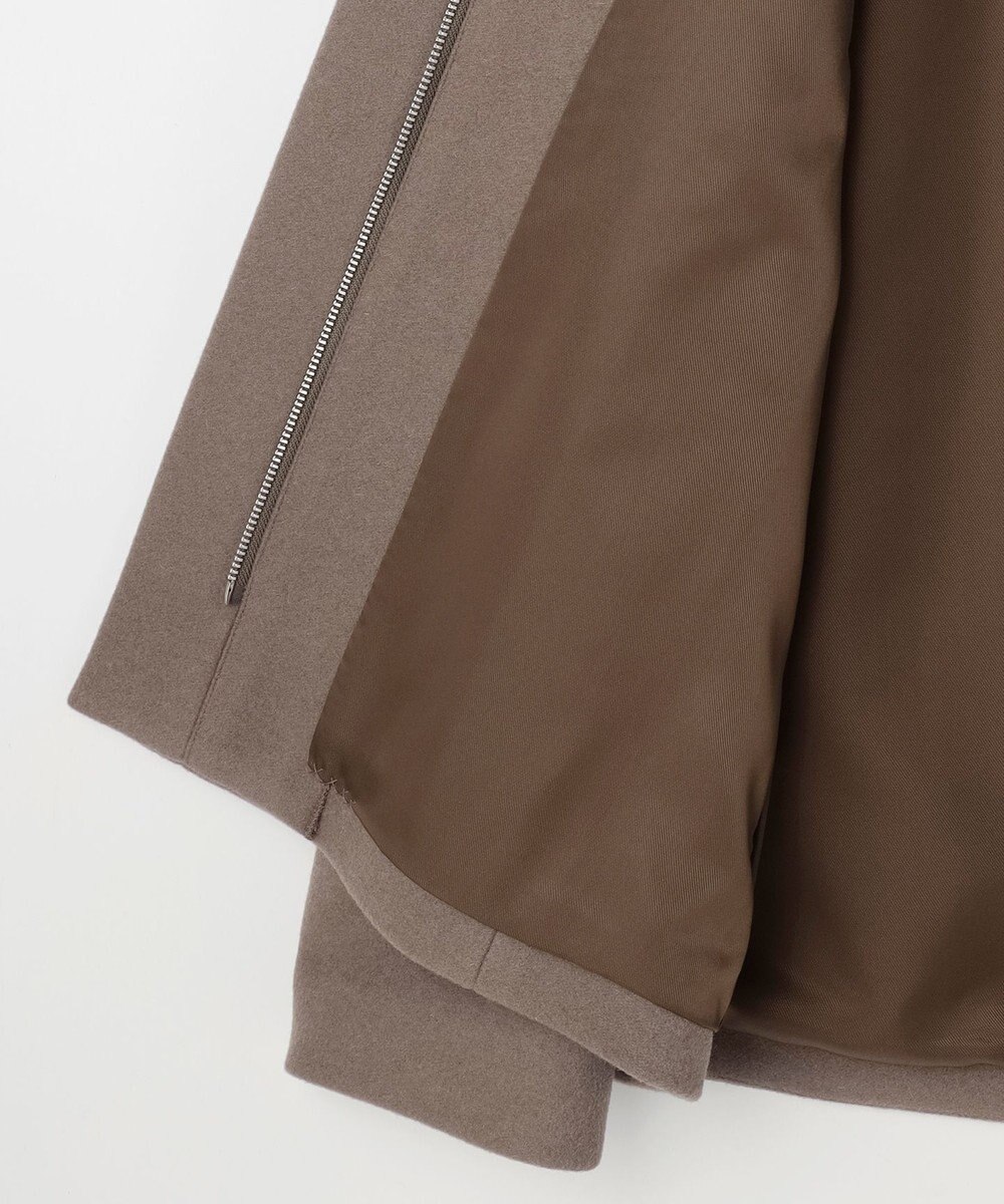 組曲 L ウールモッサ ショートコート 