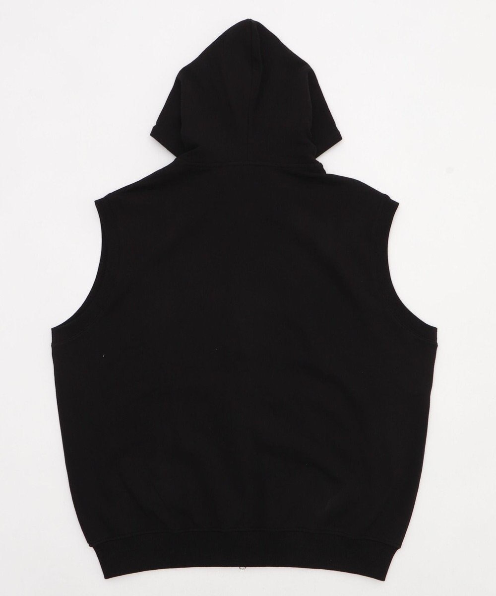 WEGO 【ユニセックス着用ITEM/MLサイズ展開】ワンポイントノースリジップパーカー 