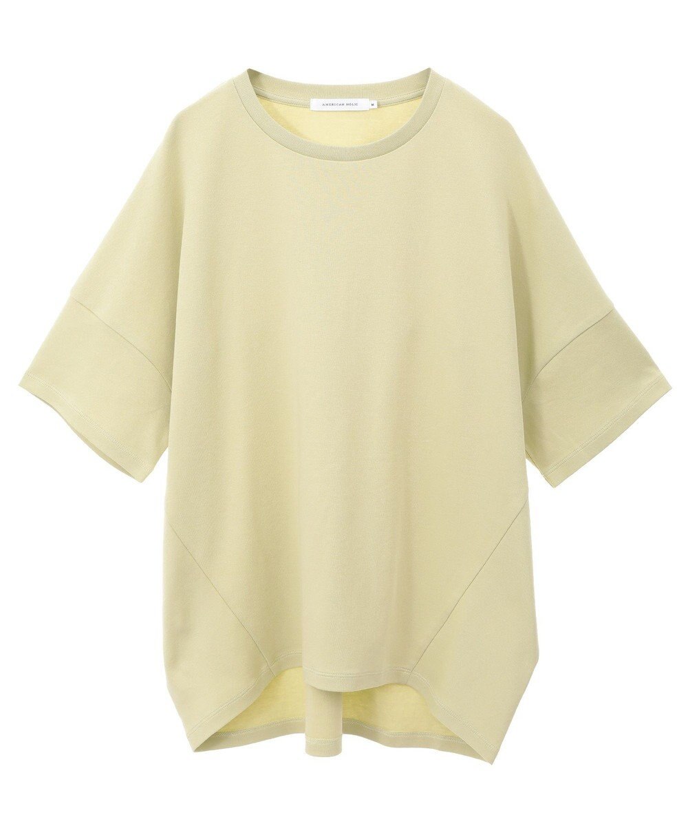 AMERICAN HOLIC 【新色追加】【接触冷感】コクーンシルエットカットソー 