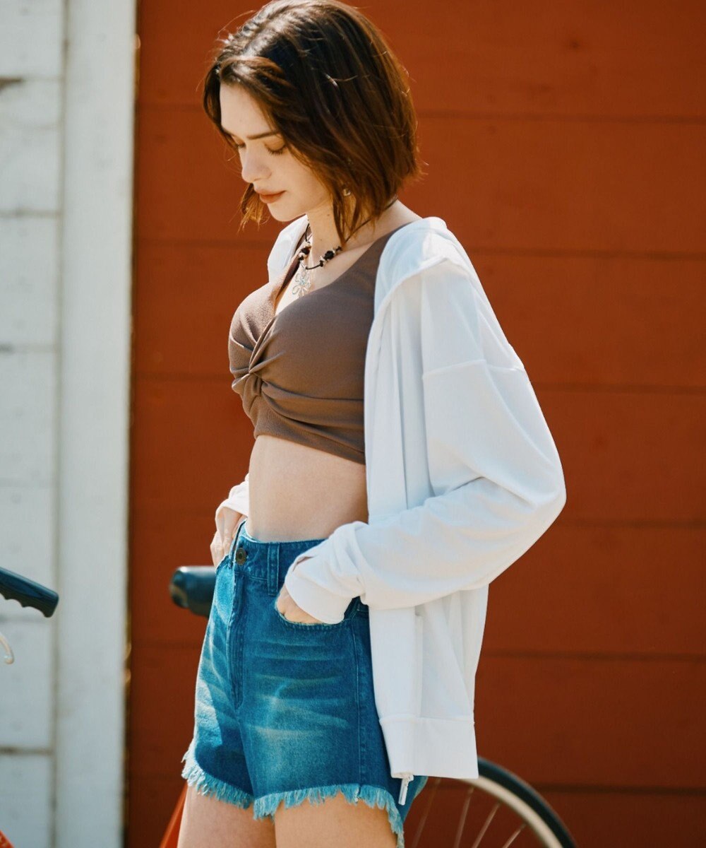 San-ai Resort（三愛水着楽園） 【UNISEX】【【UPF50＋】　ユニセックス　ラッシュパーカー　S・M・L　【San-ai Resort（サンアイリゾート）】 