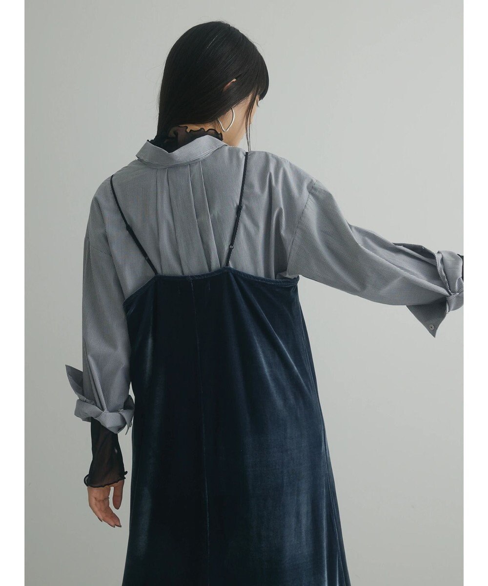 Green Parks armonia．ベロアキャミワンピース 