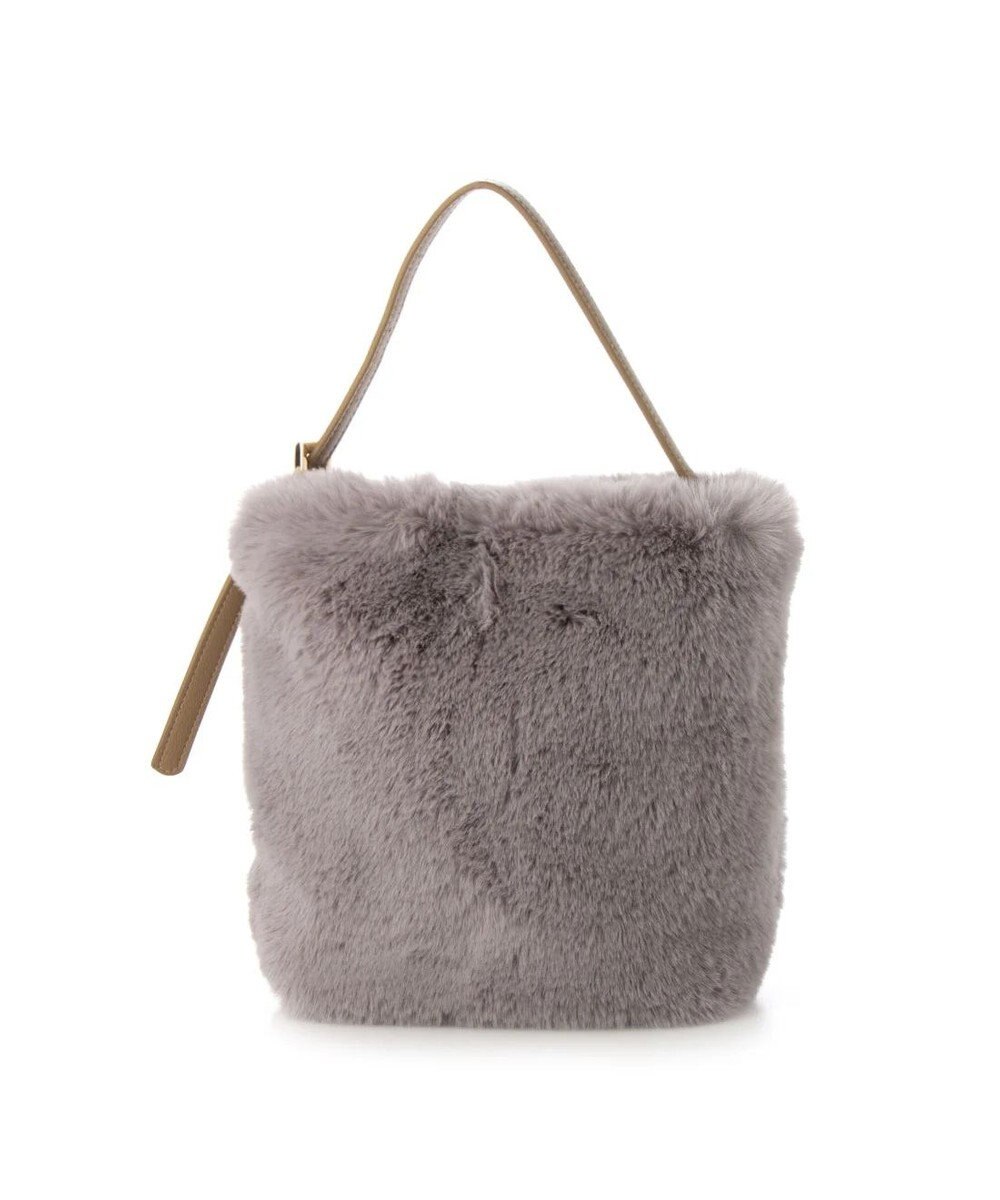 UNBILLION cachecache エコファーワンハンドルミニトートバッグ 