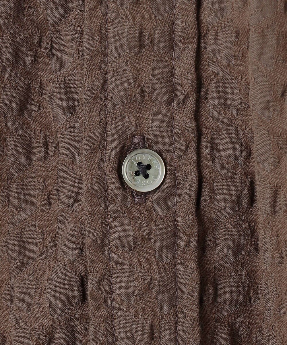 JOSEPH HOMME トリックジャガード　ウイングカラーシャツ 