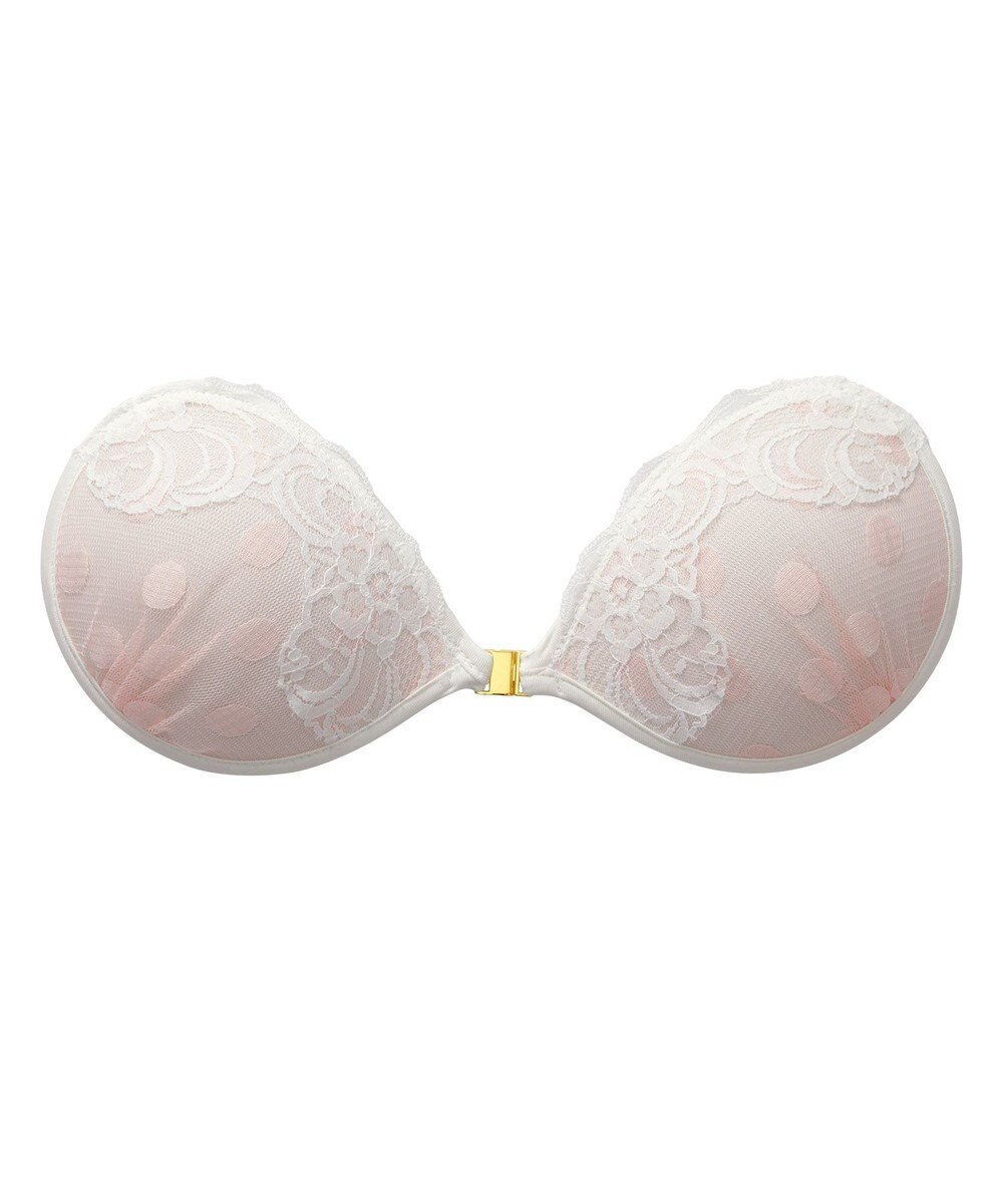 BRADELIS New York 【NuBra / ナチュラルタイプ】ヌーブラ・エアーライト ドットレース 