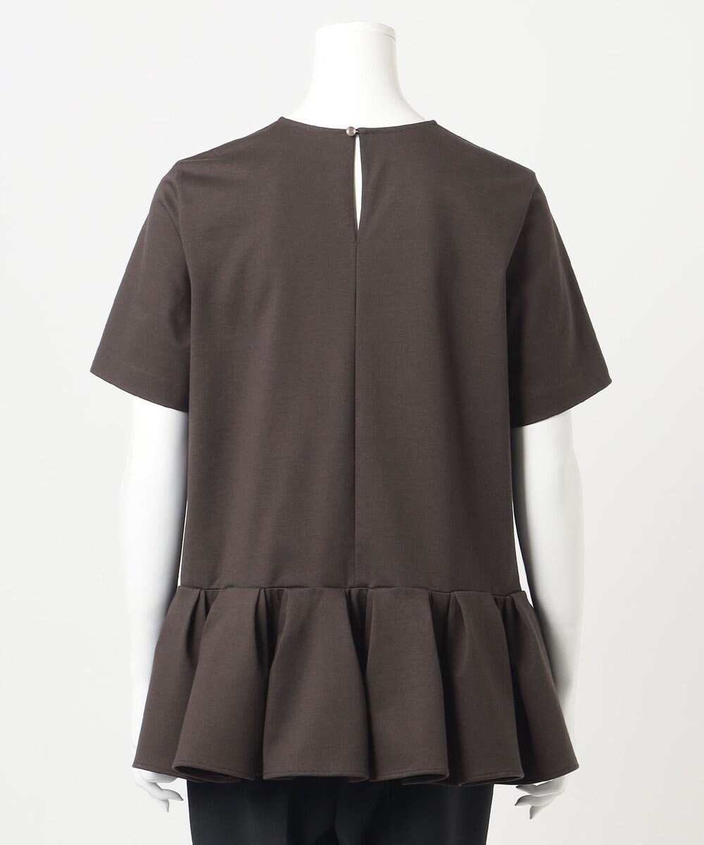 23区 L 【R(アール)】プレミアムコットンジャージー ペプラムカットソー 