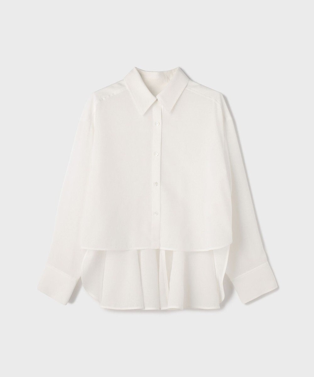 GRACE CONTINENTAL バックフレアシャツ 