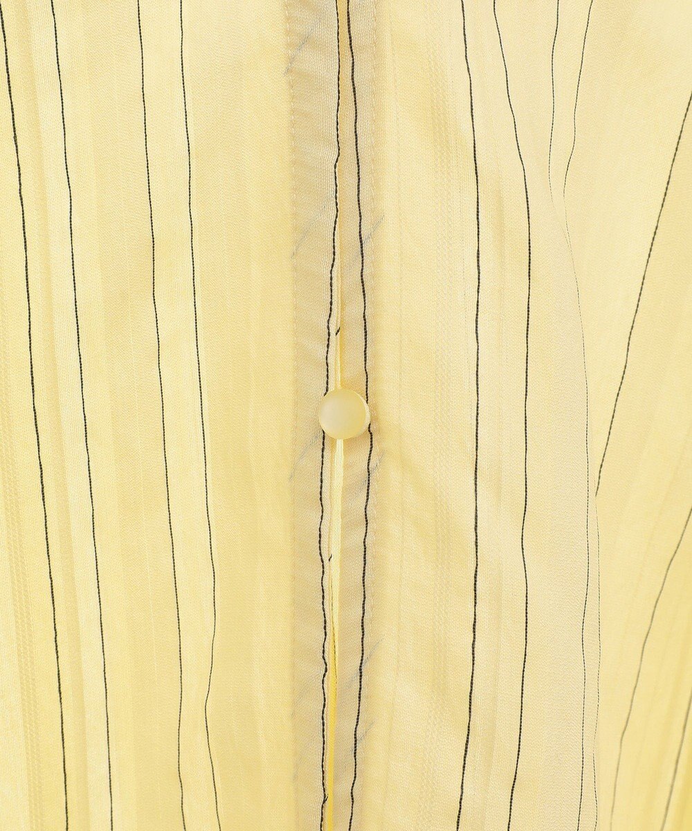 Green Parks ドロストネックシアーストライプチュニック 