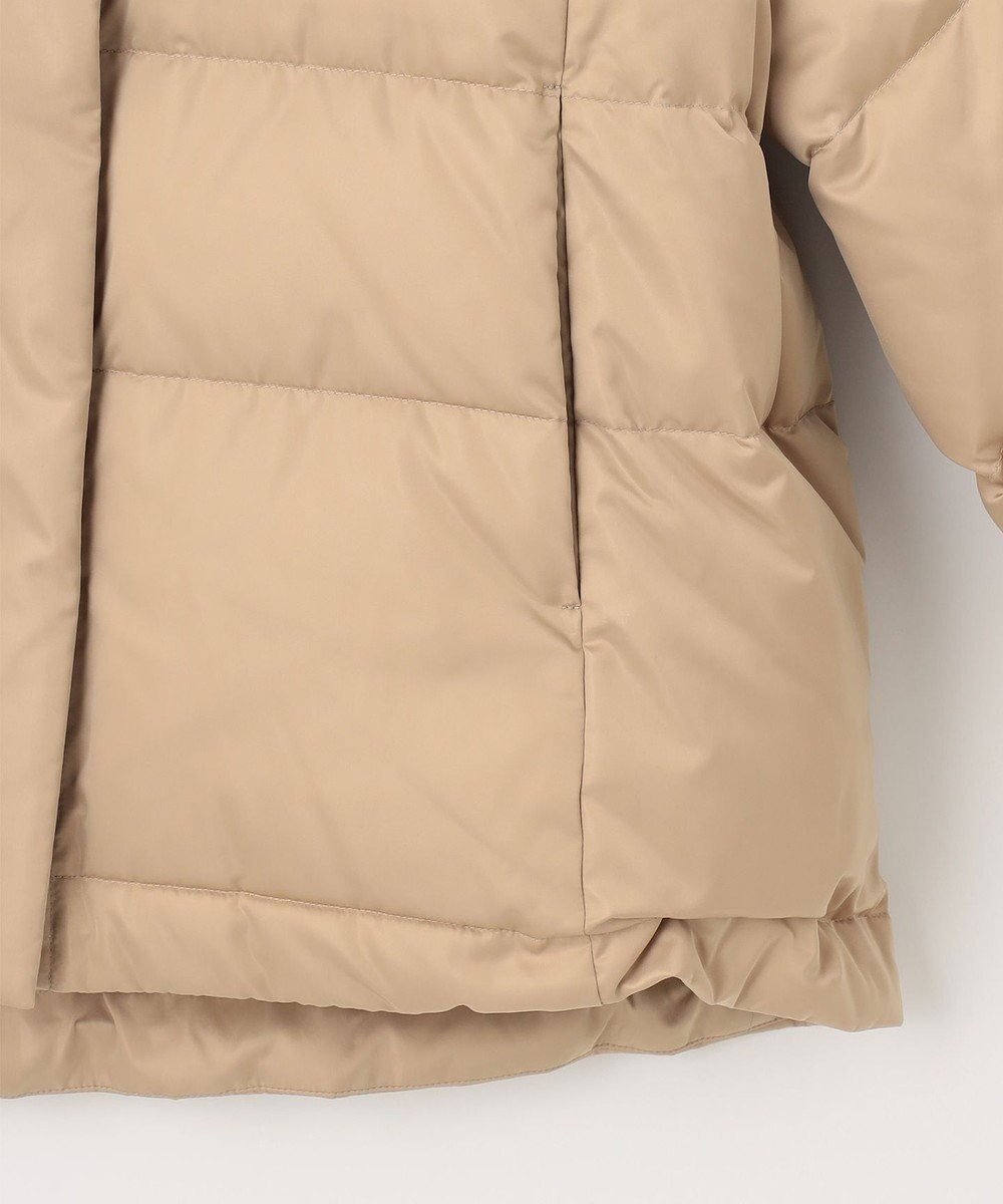 自由区 S 【撥水加工・洗える】ブライトダウンテントライン ダウンコート 