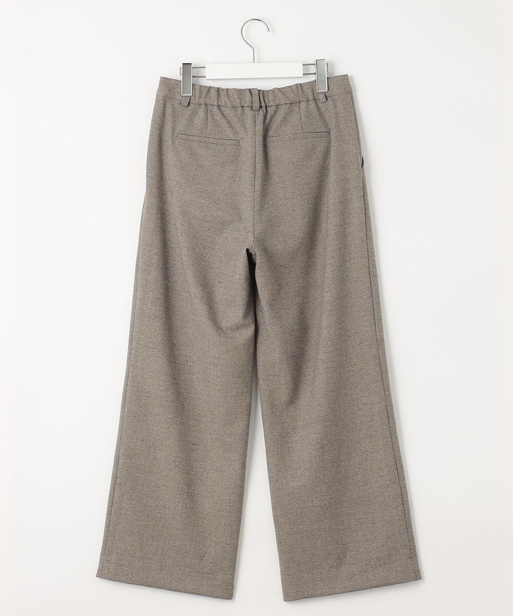 J.PRESS LADIES 【洗える】チェルビック セミワイド パンツ 