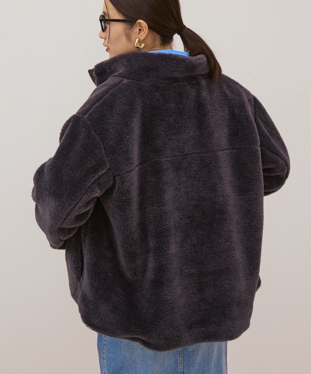 AMERICAN HOLIC スタンドベア風ボアコート 