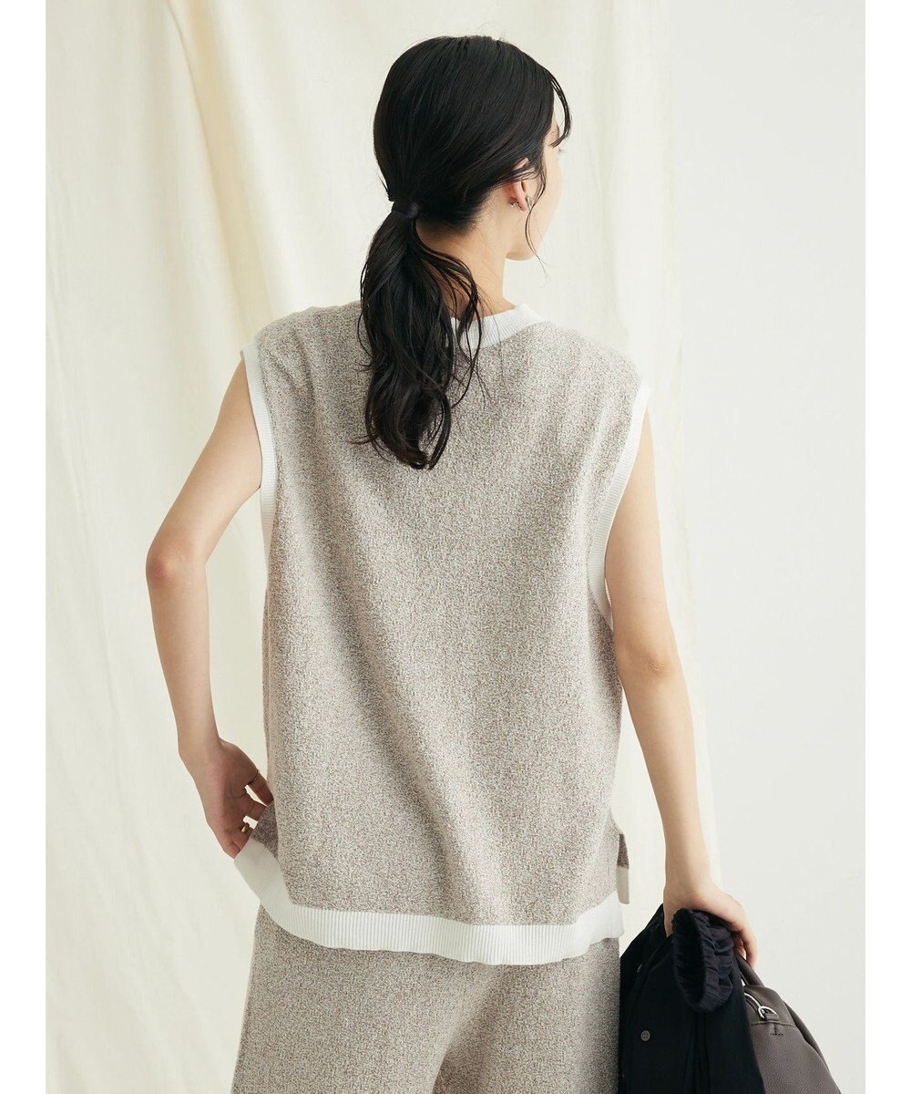 CRAFT STANDARD BOUTIQUE リンクス編みニットベスト 