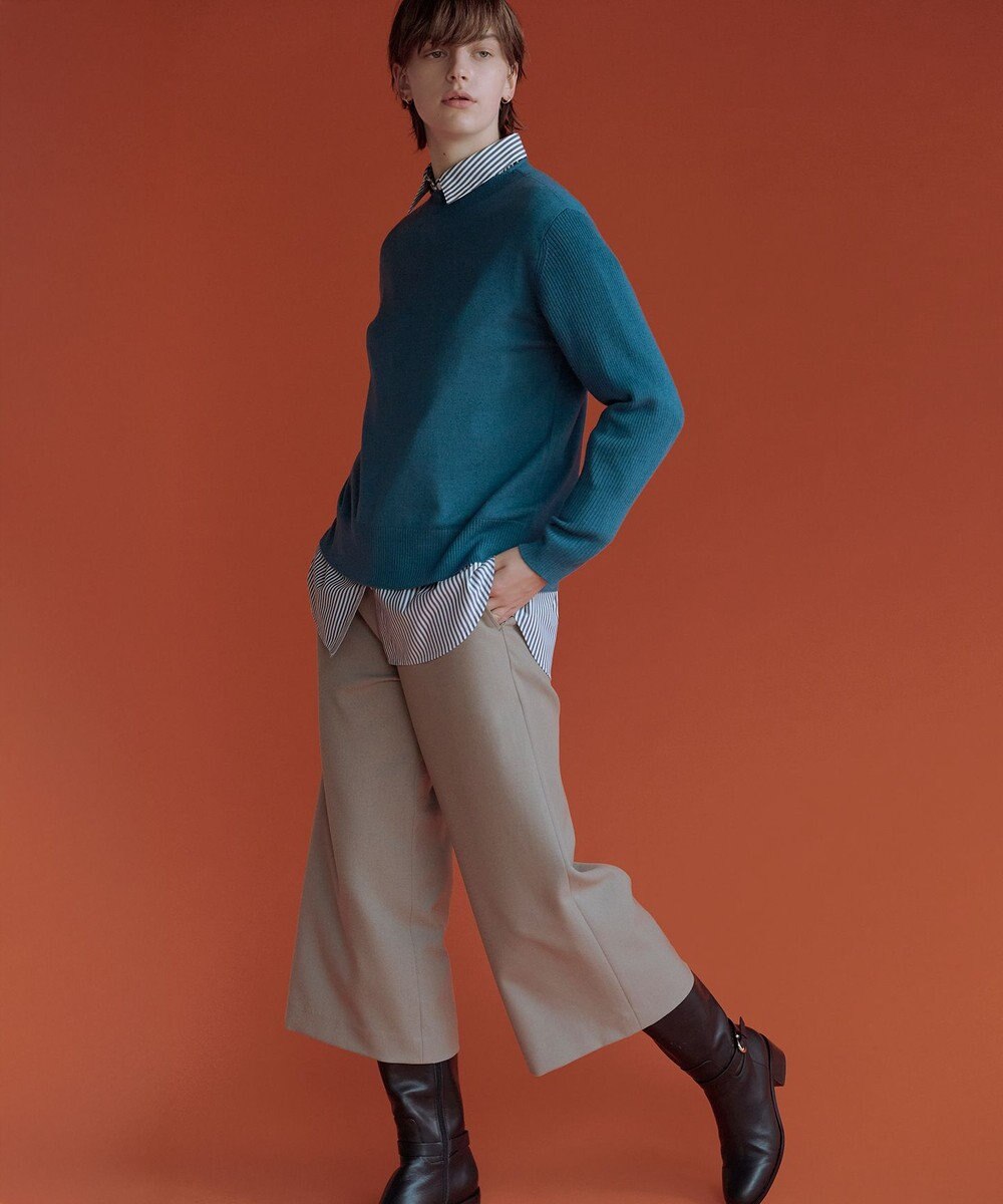 J.PRESS LADIES S エステネージュストライプ シャツ ブラウス 