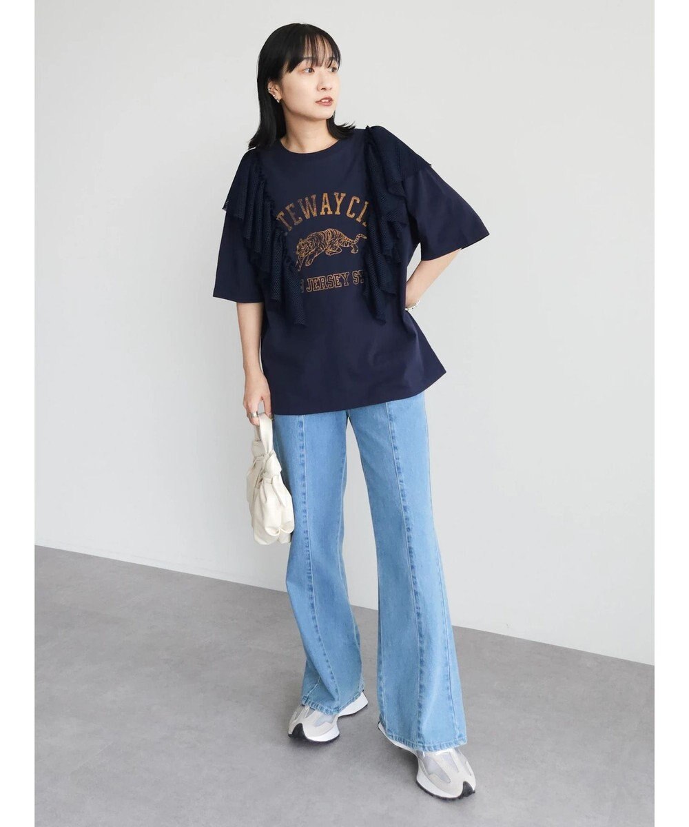 Green Parks ・ＳＵＧＡＲ　ＳＰＯＯＮ　カレッジｐｔラッフルＴシャツ 