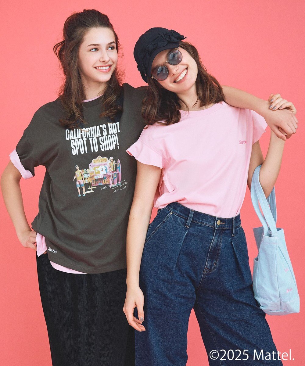 ANY 【Barbie(TM)】ロゴTシャツ 