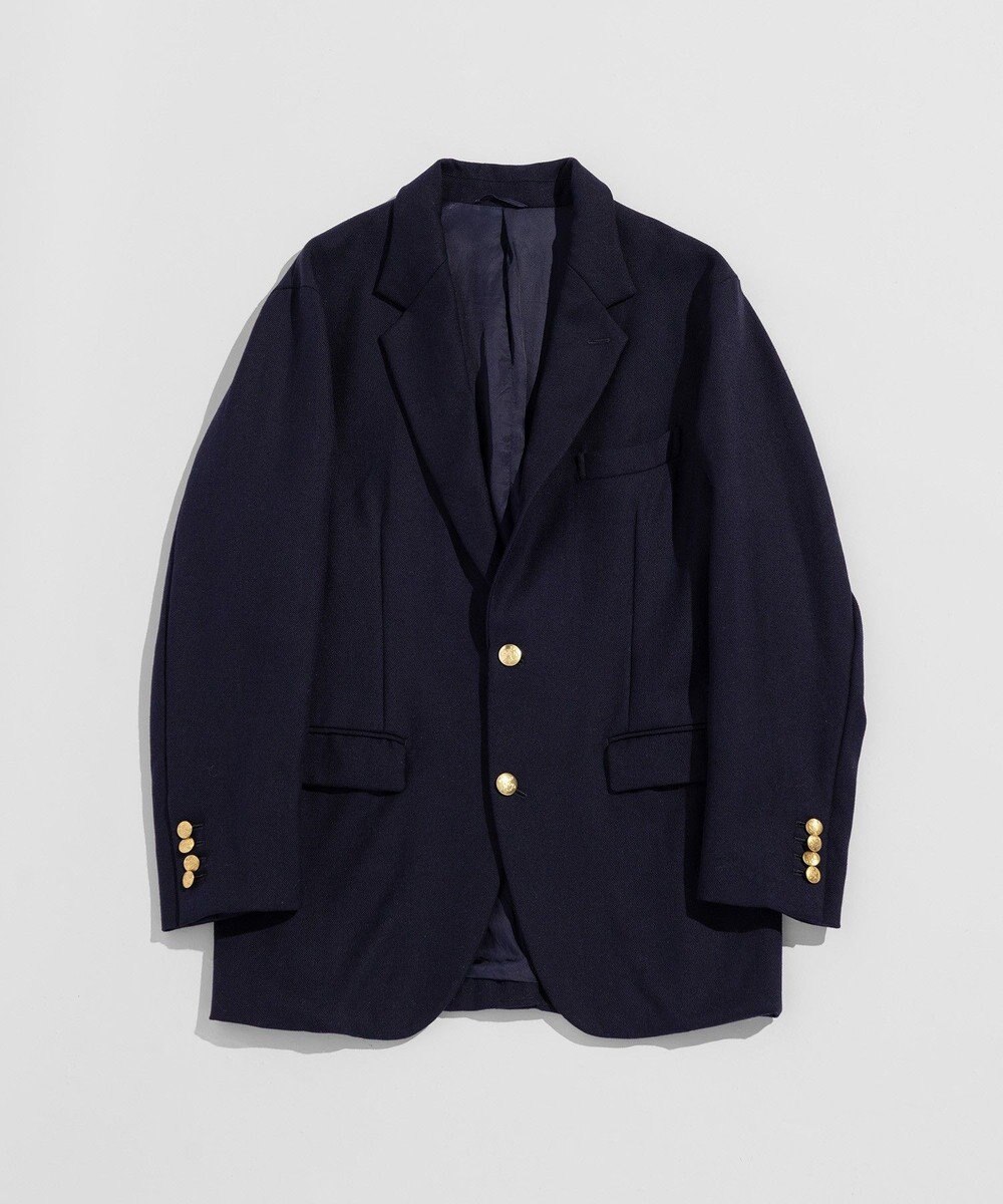 LENO NAVY BLAZER《UNISEX》ネイビーブレザー金ボタンジャケット 