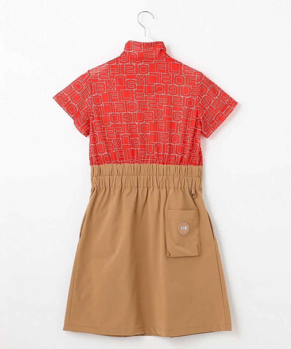 23区GOLF 盛夏対応のマルチ機能【接触冷感・UVケア・吸水速乾】【WOMEN】ドッキングワンピース 