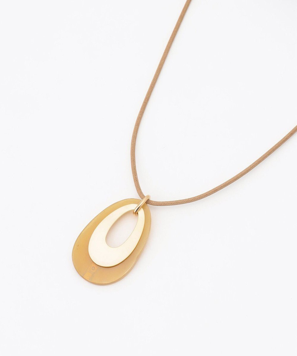 自由区 バッファローオーバルコード ネックレス 