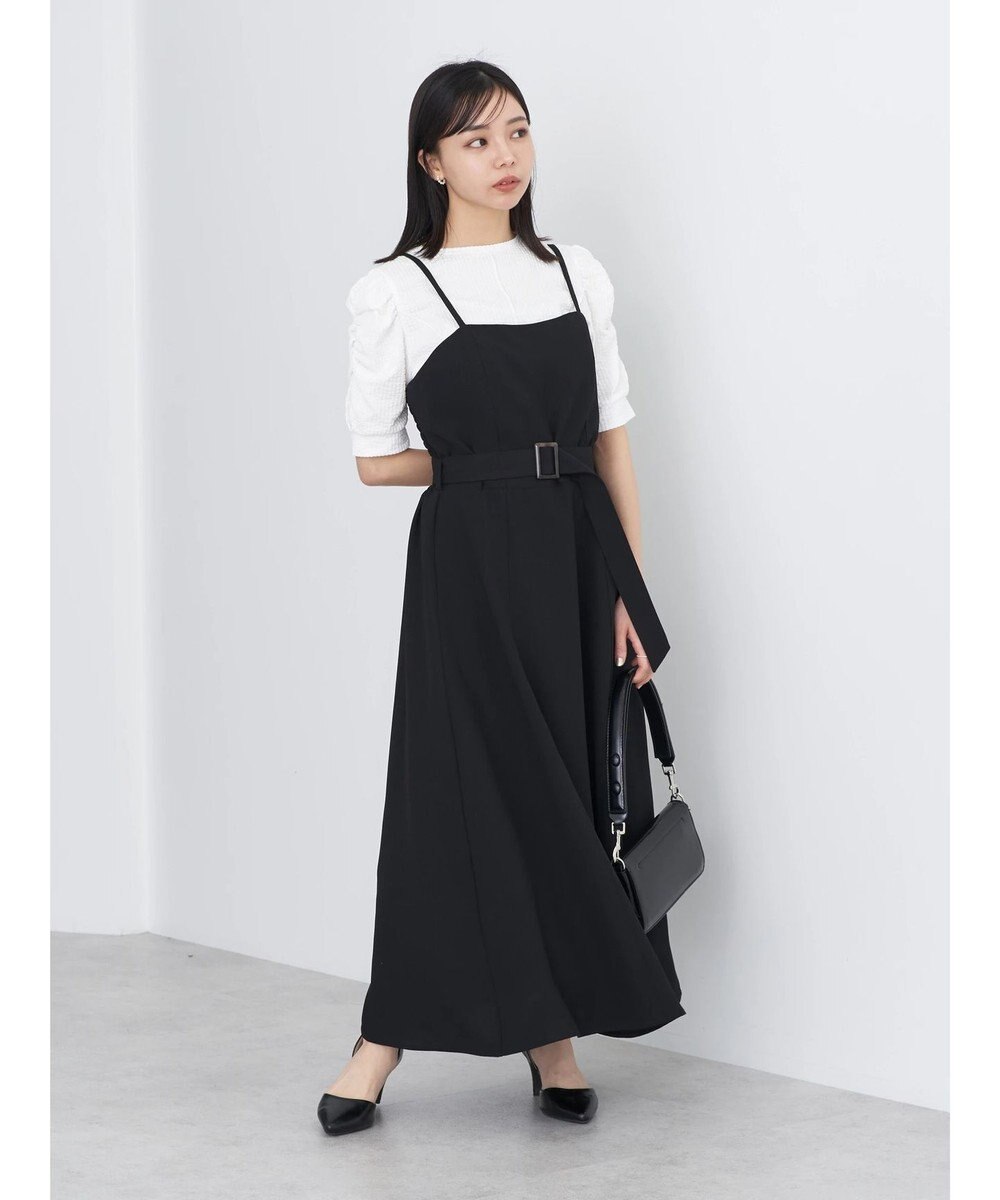 earth music&ecology ウエストマークキャミワンピース 