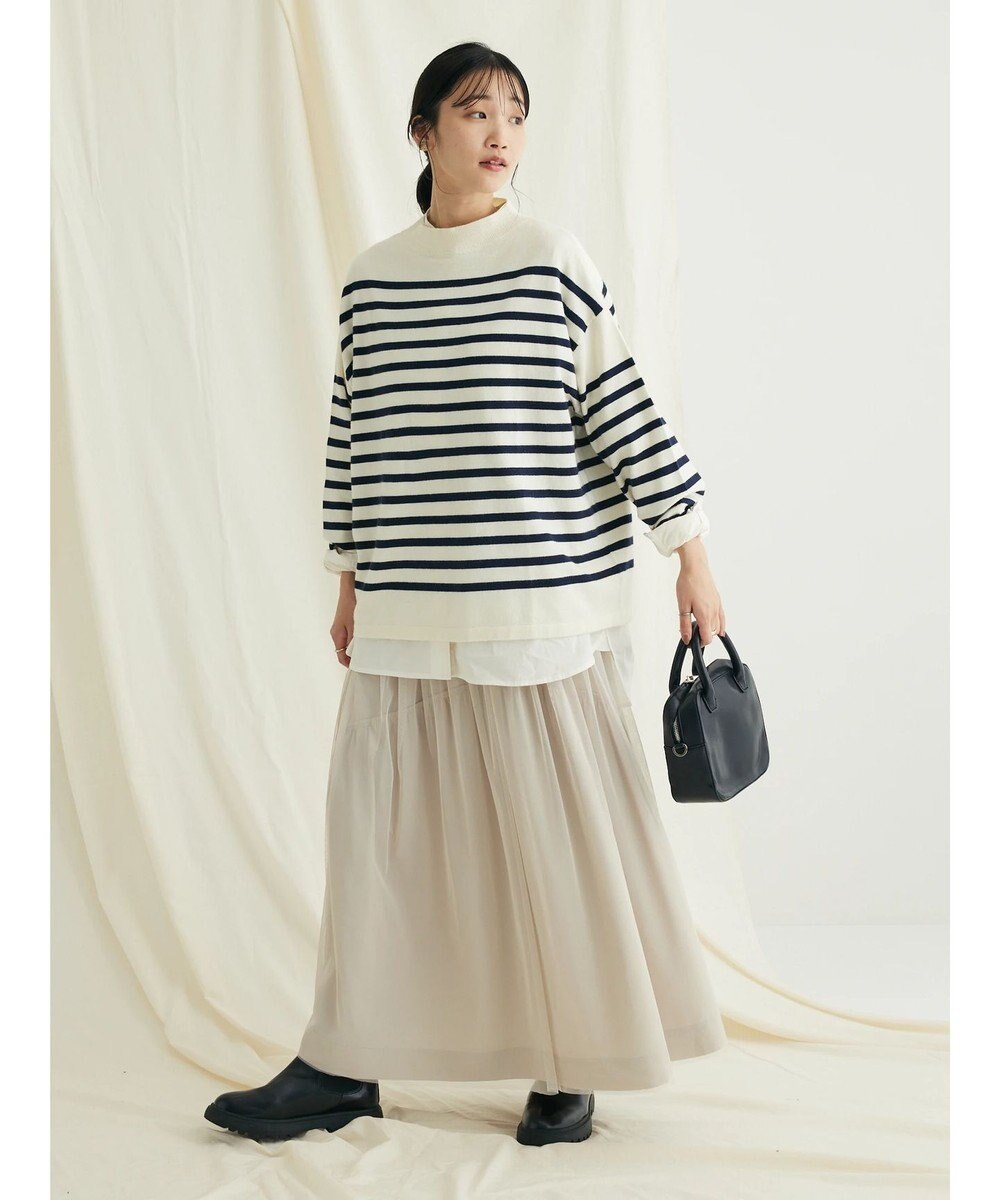 CRAFT STANDARD BOUTIQUE とてもちボーダーニットプルオーバー 