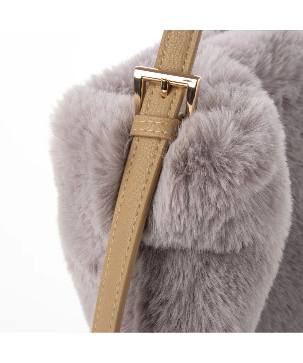 UNBILLION cachecache エコファーワンハンドルミニトートバッグ 