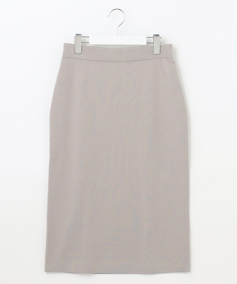 J.PRESS LADIES 【洗える】 レーヨンストレッチフルニードル ニット タイト スカート 