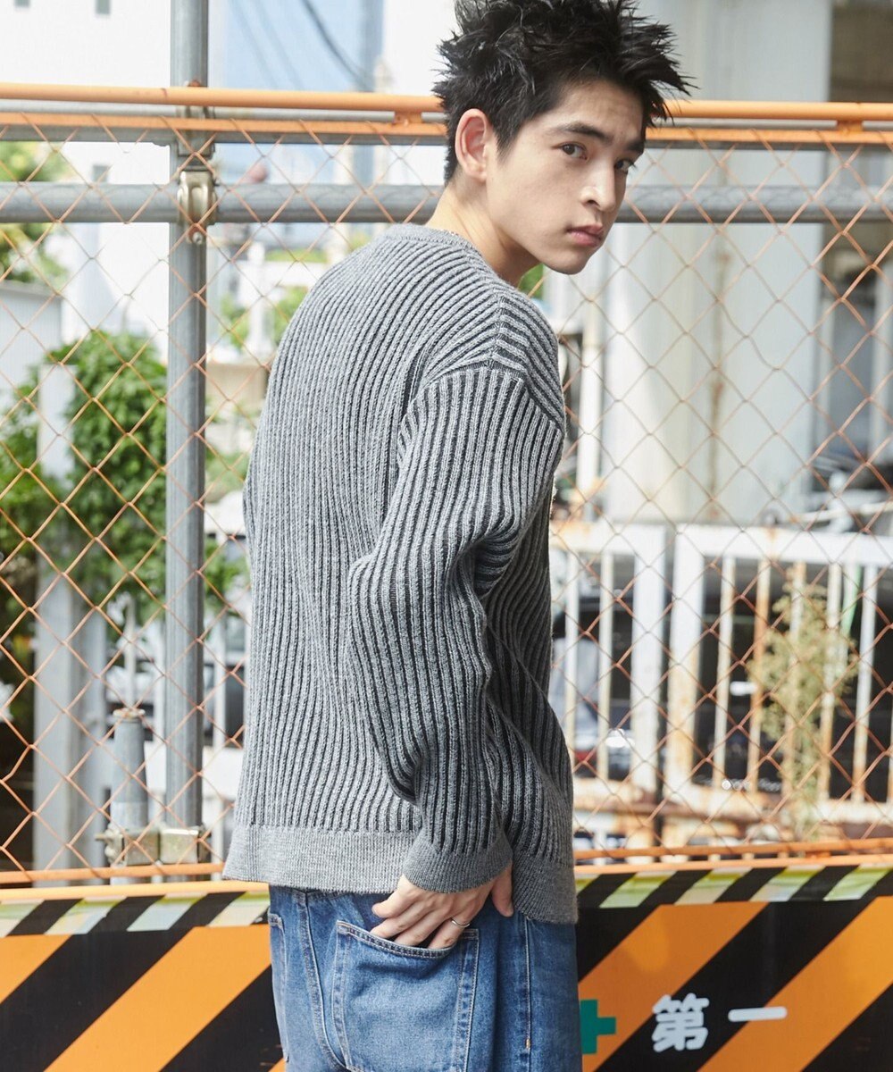 WEGO ヴィンテージライクグラフィックプルオーバー 