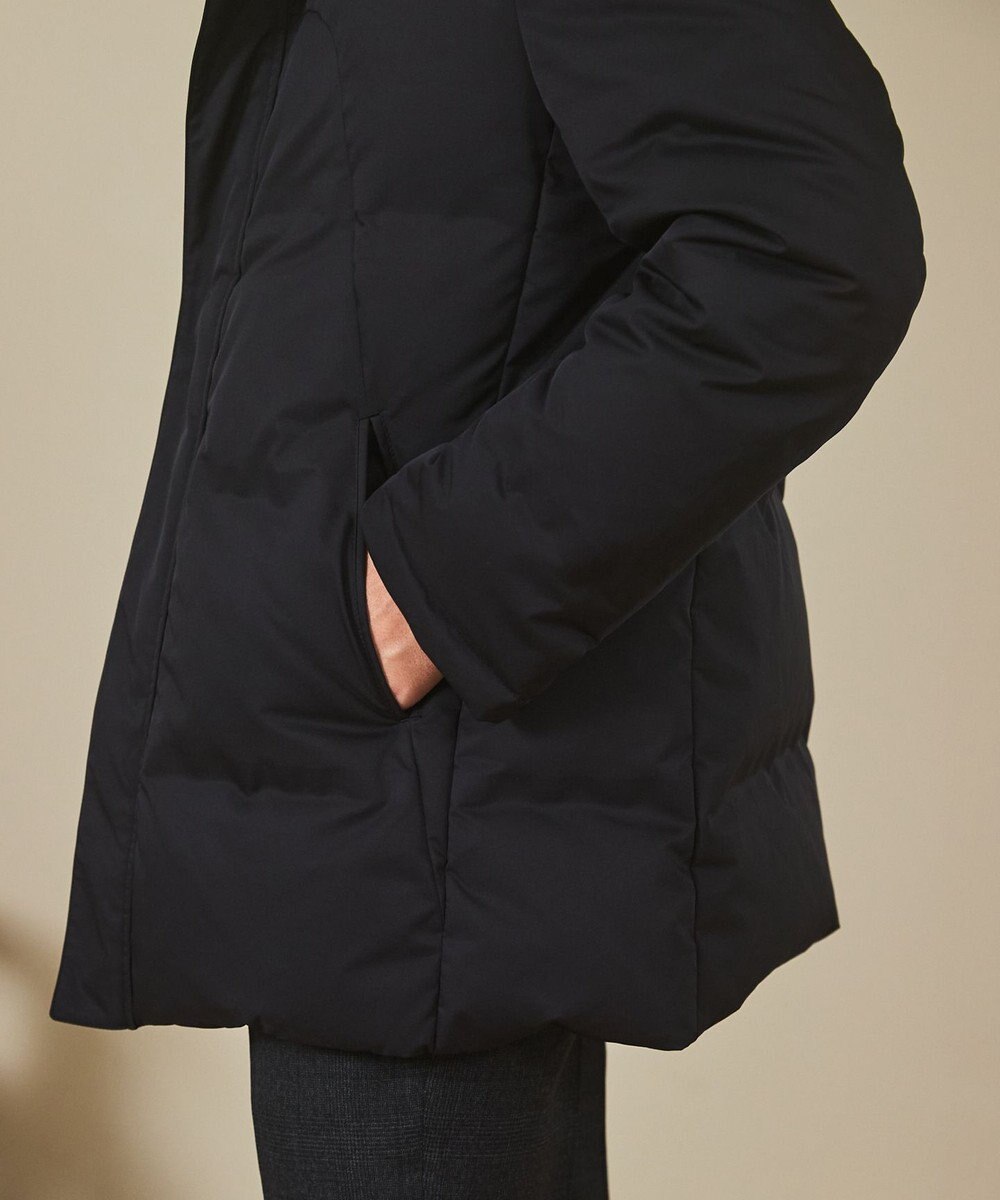 GOTAIRIKU WEB限定【仕事で着られる】ドレスダウンコート_ストレッチツイル_25年新作 