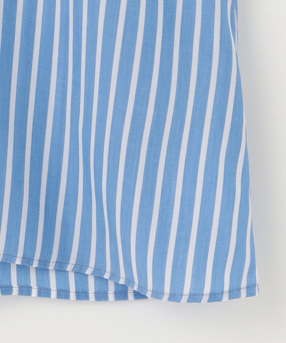 自由区 S 【接触冷感・UVケア・抗菌防臭・洗える】リヨセルポプリン ブラウス 