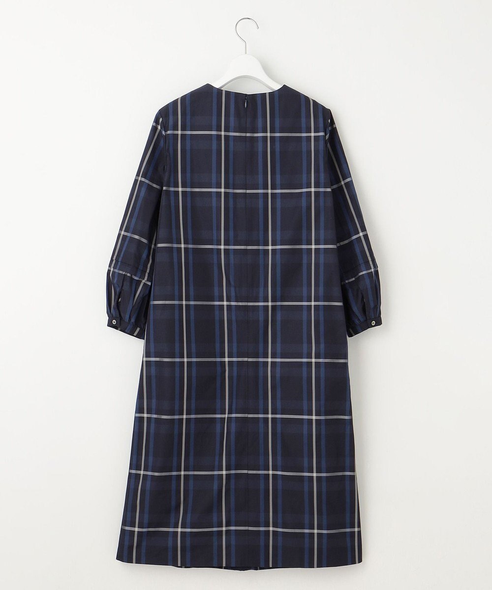 J.PRESS LADIES 【洗える】2/2綾 メモリーチェック ワンピース 