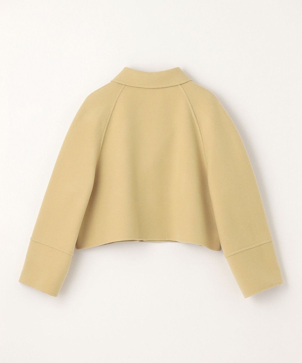 NAVE 【Nave】メルトンリバー ステンカラークロップド コート 