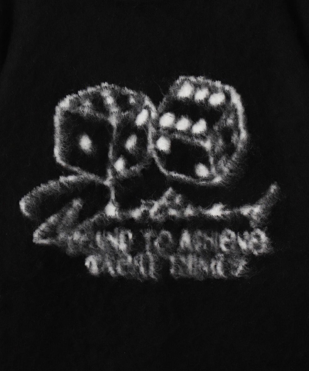 WEGO 【ユニセックス着用ITEM/MLサイズ展開】シャギーグラフィックプルオーバー 