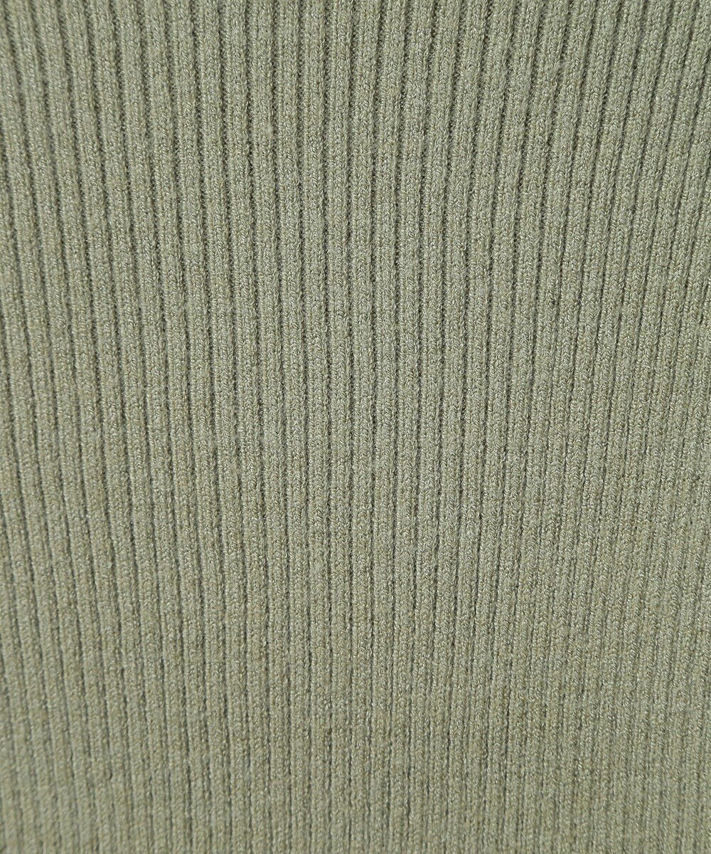 Green Parks ・ｓｗｉｎｇ　ｂｙ　袖パールボタンハイネックニット 