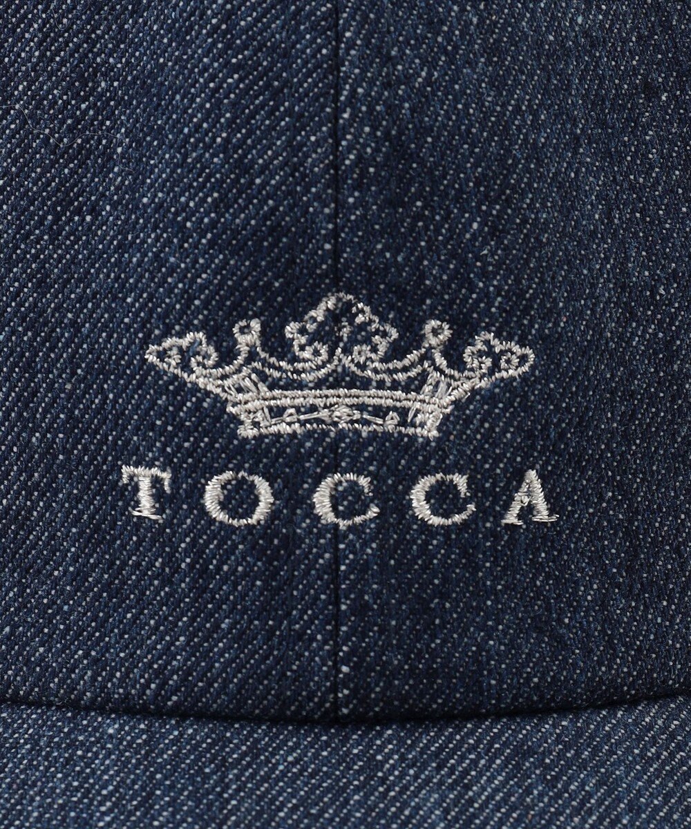 TOCCA 【サイズ調整可・深め】CROWN LOGO CAP キャップ 