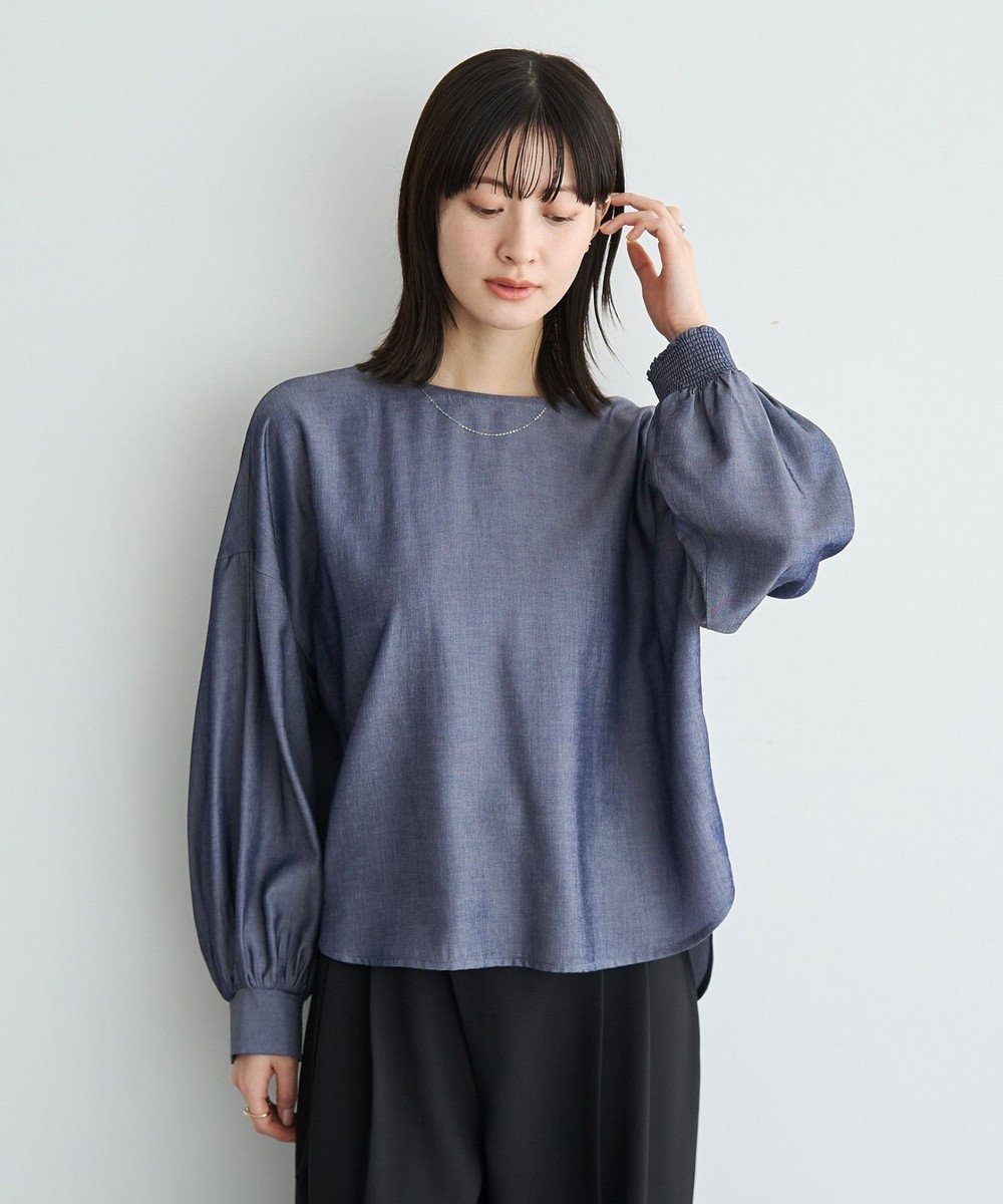 YECCA VECCA 2wayボリューム袖ブラウス 