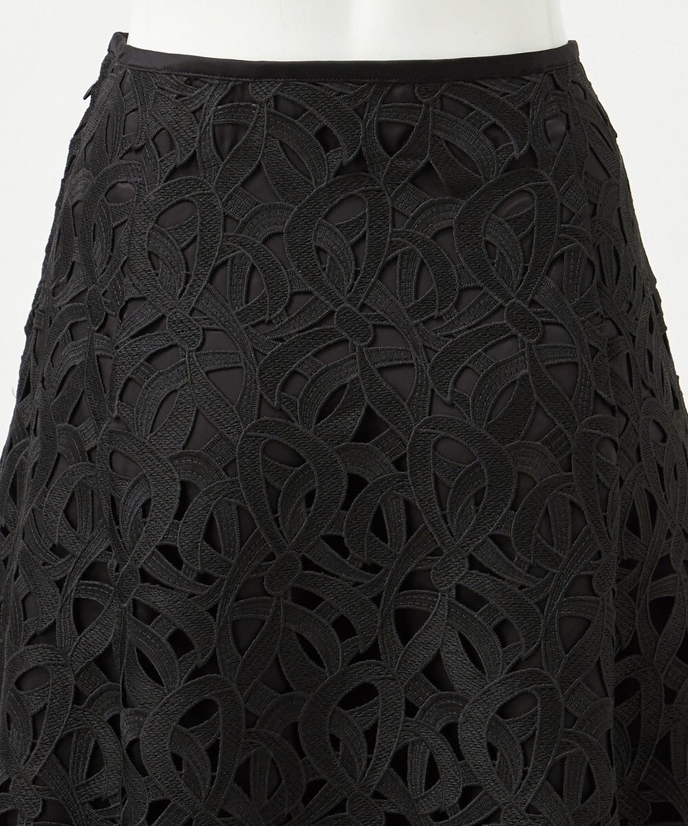 23区 L 【エステータ】ジオメトリックレース スカート 