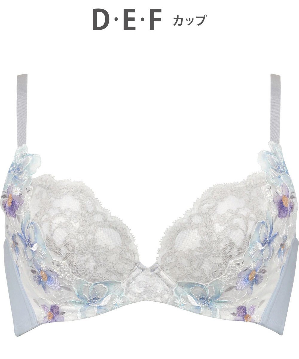 WACOAL 【ハグするブラ】 ブラジャー 体温を感知してカラダになじむ 谷間メイク 脇・背中すっきり レディース BRB498 /ワコール 