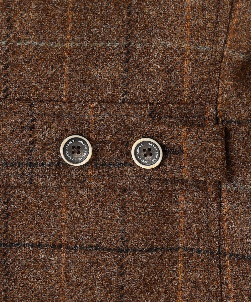 JOSEPH ABBOUD 【ツィード/UKファブリック】 ツイード　ウィンドーベン ジャケット 