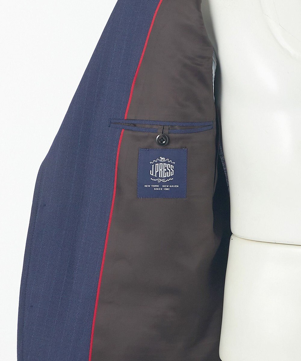 J.PRESS MEN 【WEB・一部店舗限定】ブルーシェードストライプ スーツ 