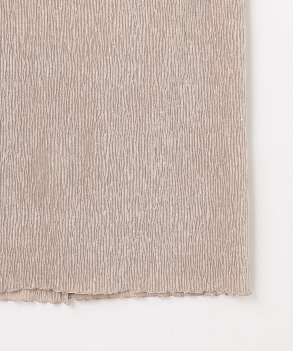 ANY L 【ウエストゴム】シュリンクベロアスカート 