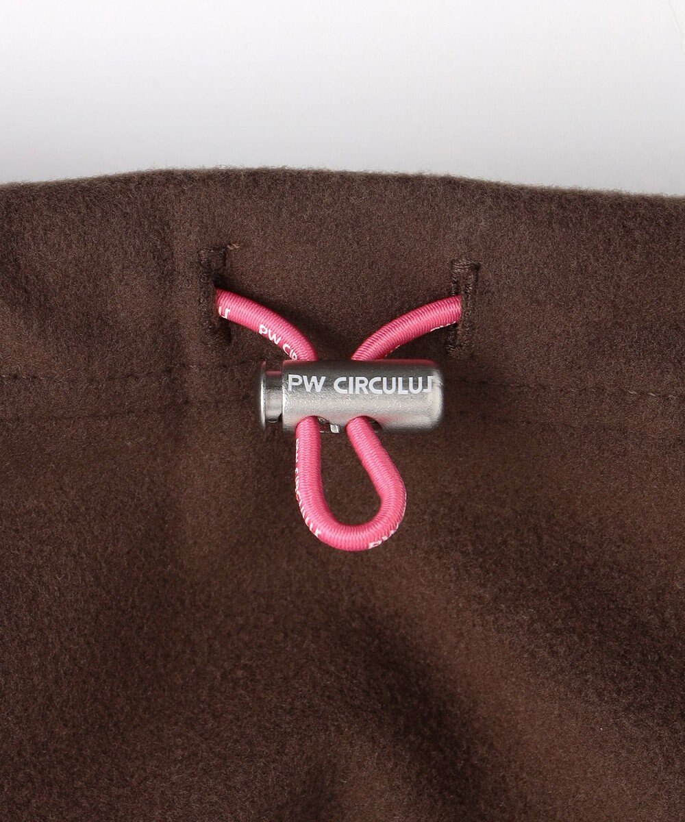 PW CIRCULUS 【起毛素材であたたか】【MEN】スピンドル付 両面起毛タートルネック ゴルフ 